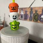 Straw Toppers Halloween Buckets （Cup not included）