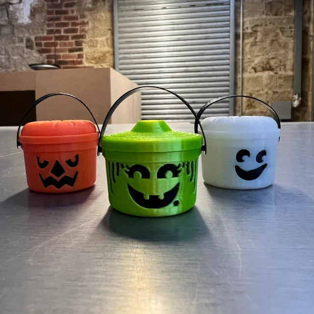Straw Toppers Halloween Buckets （Cup not included）