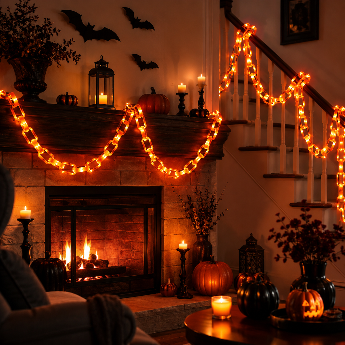 Halloween LED Chain Garland