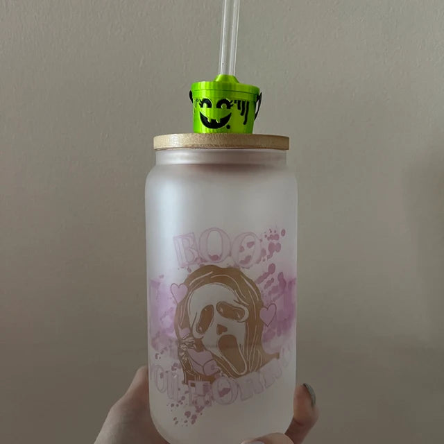 Straw Toppers Halloween Buckets （Cup not included）