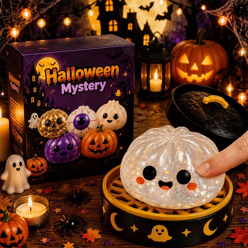 ƒ Halloween Dumpling Squeeze Squishy Toy