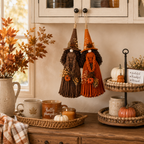 Halloween Hanging Witch Gnome Decor