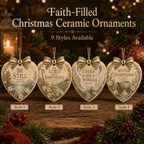 ✝️ Christian Faith x Christmas Ornament