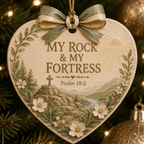 ✝️ Christian Faith x Christmas Ornament