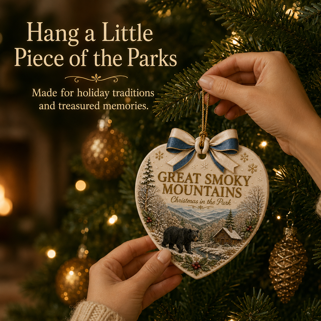 🎄 National Parks x Christmas Ornament