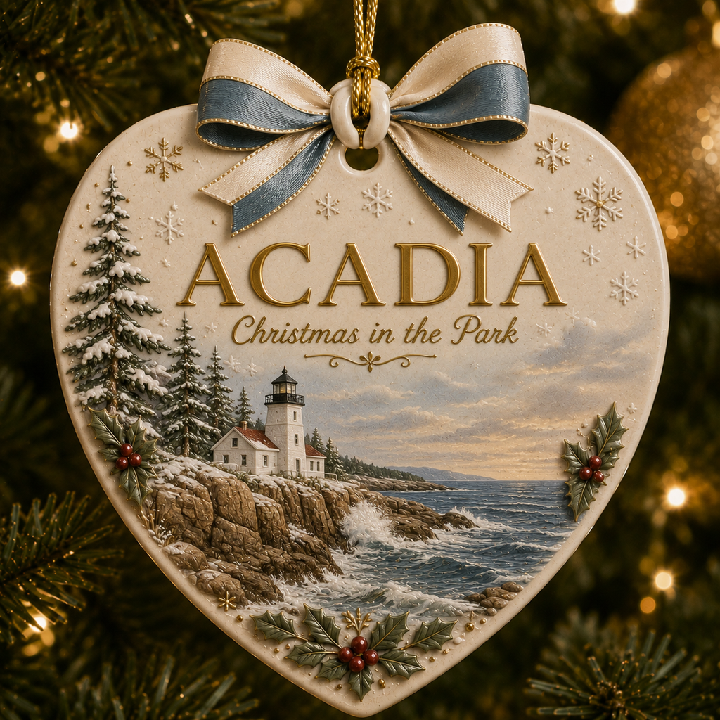 🎄 National Parks x Christmas Ornament
