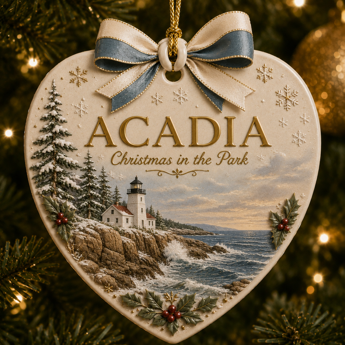 🎄 National Parks x Christmas Ornament