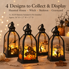 Lighted Halloween Story Lantern