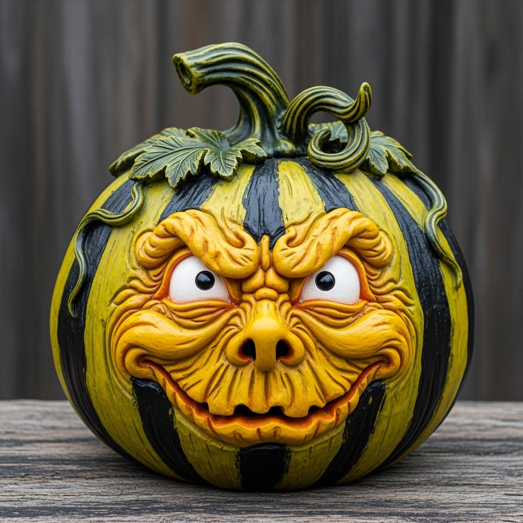 Halloween Pumpkin Expression Ornaments