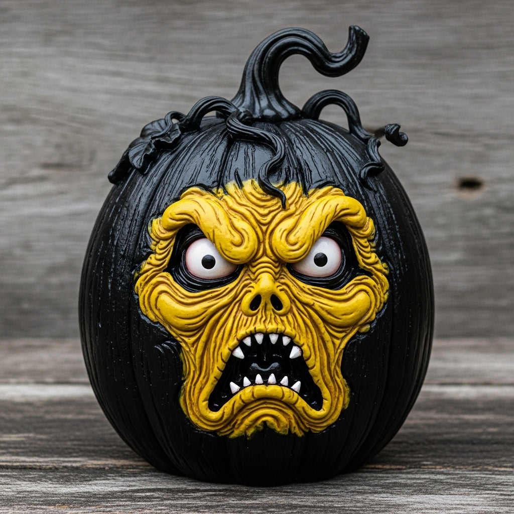 Halloween Pumpkin Expression Ornaments