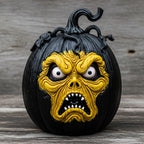 Halloween Pumpkin Expression Ornaments