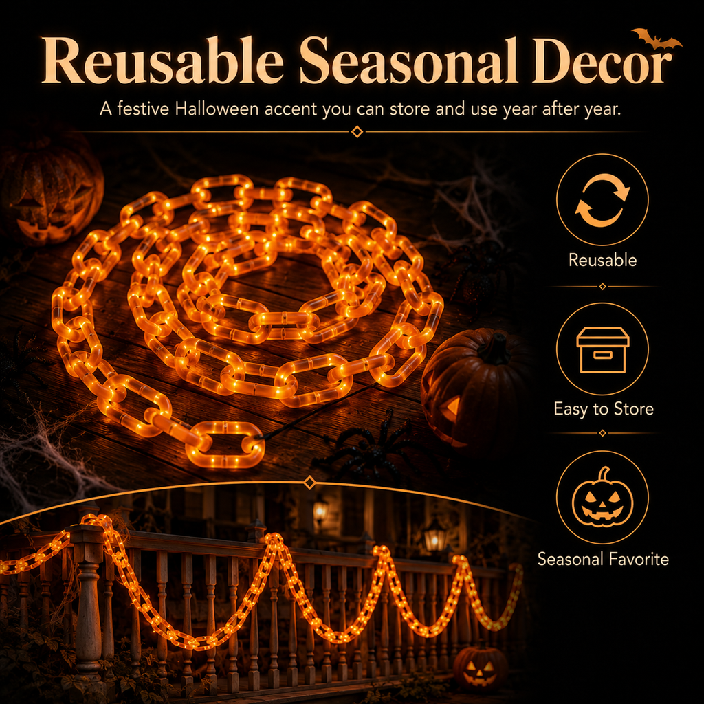 Halloween LED Chain Garland